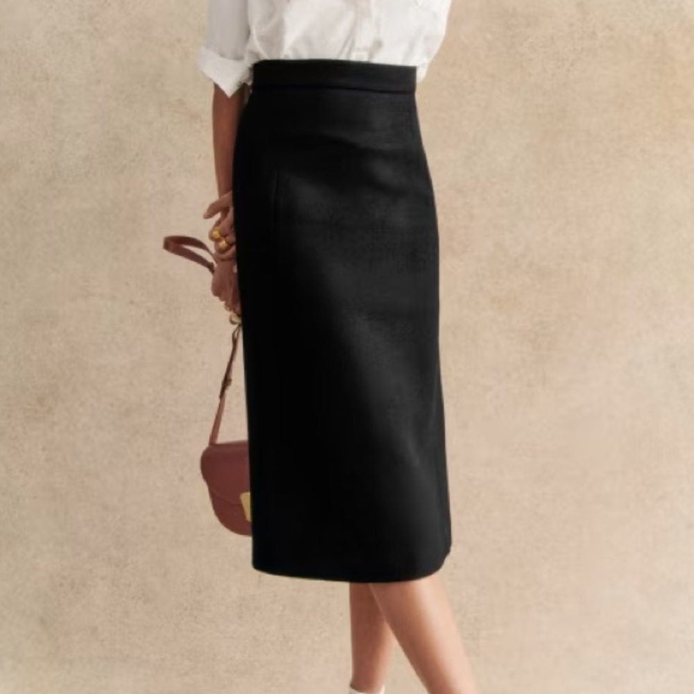 Sezane midi skirt
